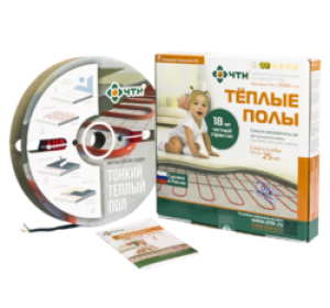 Теплый пол под плитку без стяжки СНТ-15-99 